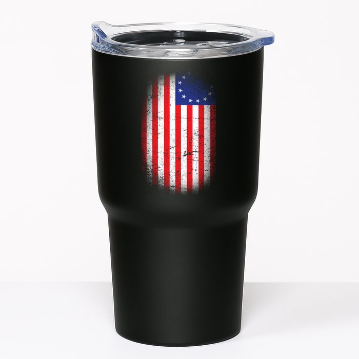 Distressed 13 Colonies Betsy Ross First American Flag Tumbler