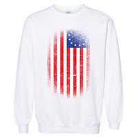 Distressed 13 Colonies Betsy Ross First American Flag Garment-Dyed Sweatshirt