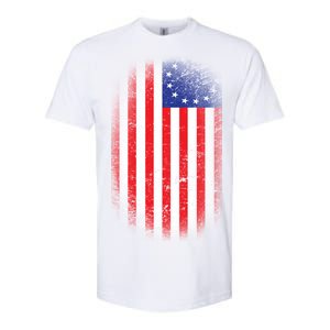 Distressed 13 Colonies Betsy Ross First American Flag Softstyle® CVC T-Shirt