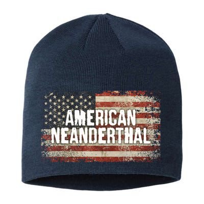 Distressed American Neanderthal Sustainable Beanie