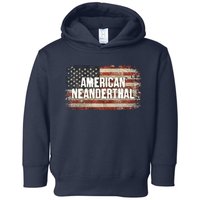 Distressed American Neanderthal Toddler Hoodie