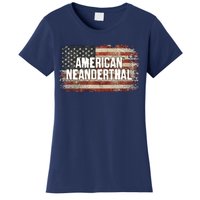 Distressed American Neanderthal Women's T-Shirt