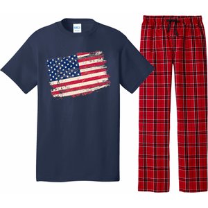 Distressed American US Flag Pajama Set