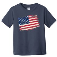 Distressed American US Flag Toddler T-Shirt