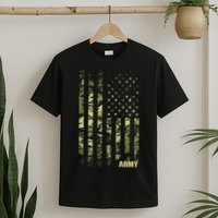 Distressed Army USA Flag T-Shirt