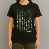 Distressed Army USA Flag T-Shirt