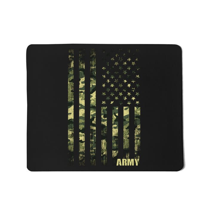 Distressed Army USA Flag Mousepad