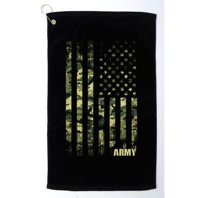 Distressed Army USA Flag Golf Towel