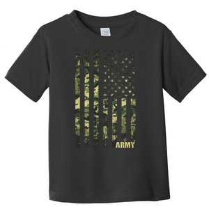 Distressed Army USA Flag Toddler T-Shirt