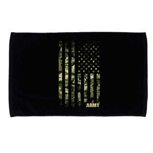 Distressed Army USA Flag Microfiber Hand Towel