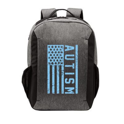 Distressed Autism Flag Vector Backpack