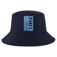 Distressed Autism Flag Cool Comfort Performance Bucket Hat