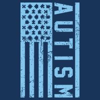 Distressed Autism Flag Cool Comfort Performance Bucket Hat