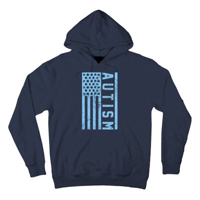 Distressed Autism Flag Hoodie