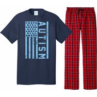 Distressed Autism Flag Pajama Set