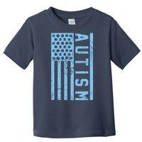 Distressed Autism Flag Toddler T-Shirt