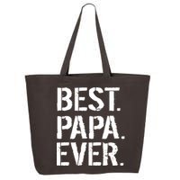 Distressed Best Papa Ever Father's Day 25L Jumbo Tote