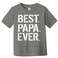 Distressed Best Papa Ever Father's Day Toddler T-Shirt