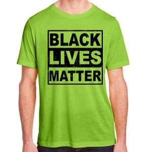 Distressed Black Lives Matter Logo Adult ChromaSoft Performance T-Shirt