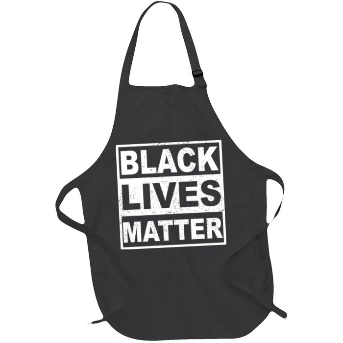 Distressed Black Lives Matter Logo Apron