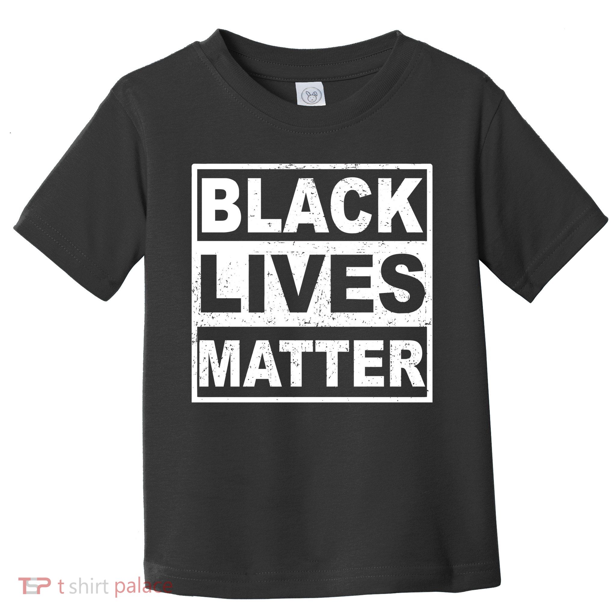 Distressed Black Lives Matter Logo Toddler T-Shirt