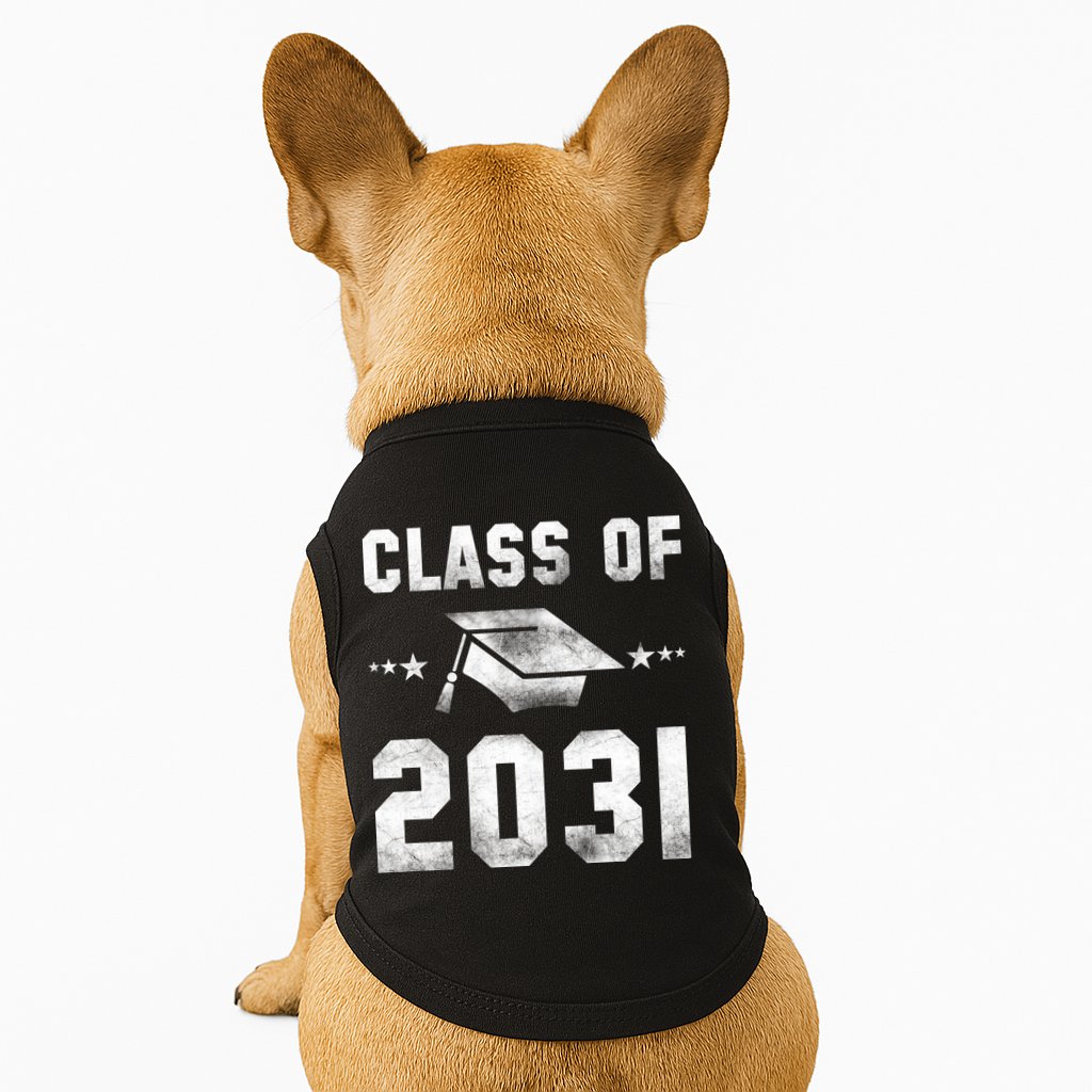 Distressed Class Of 2031 Doggie Tank