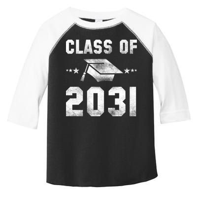 Distressed Class Of 2031 Toddler Fine Jersey T-Shirt