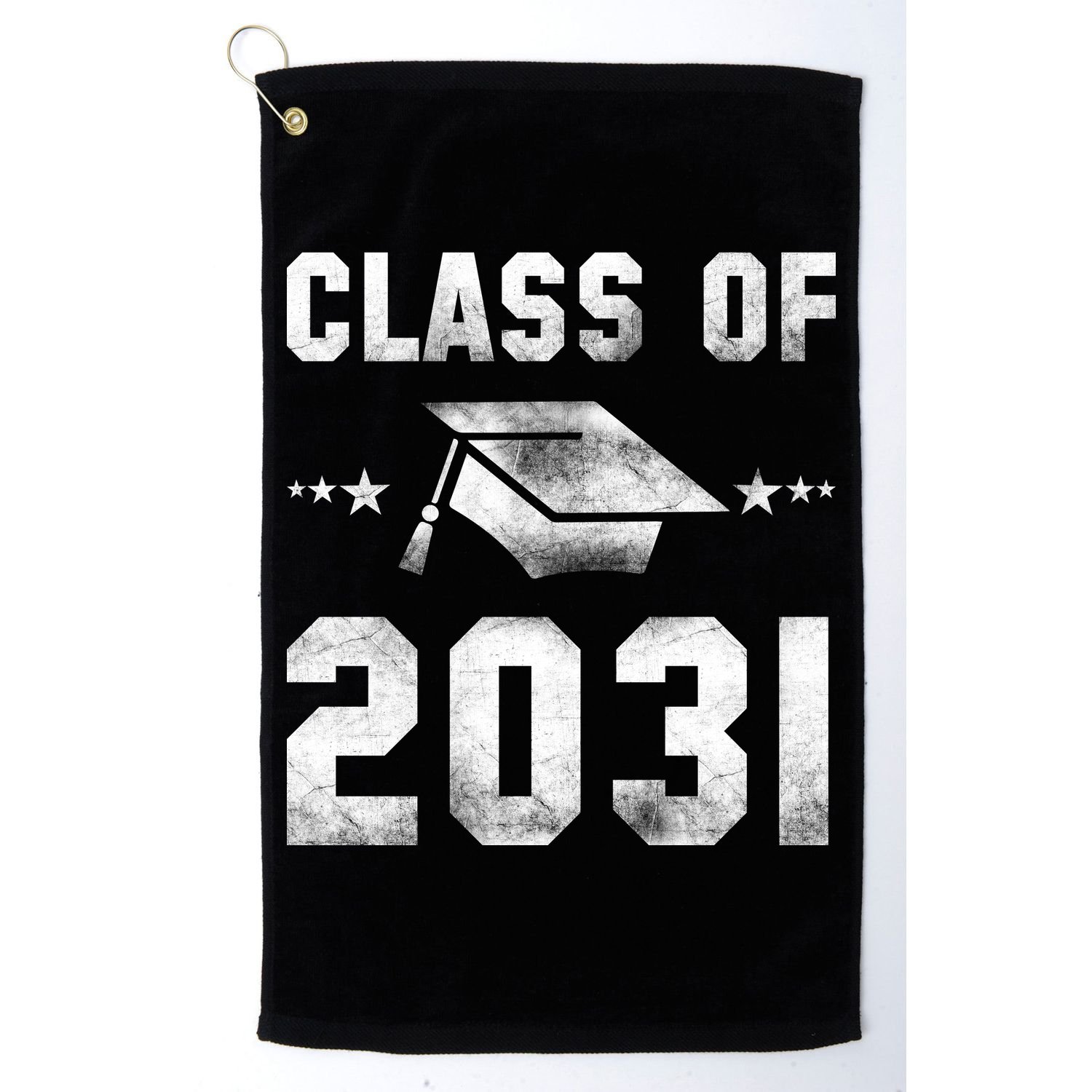 Distressed Class Of 2031 Golf Towel