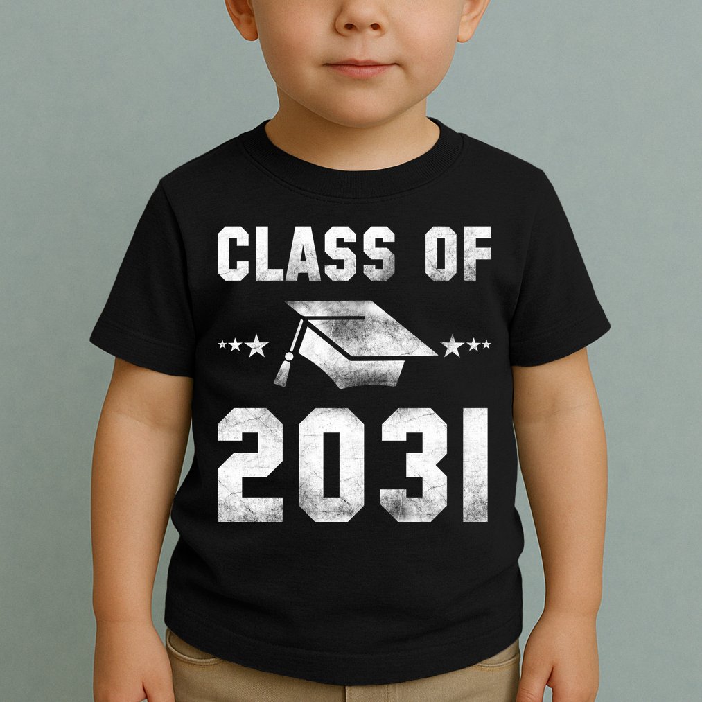 Distressed Class Of 2031 Toddler T-Shirt