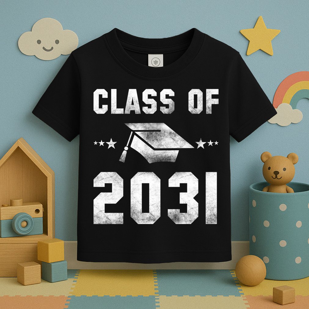 Distressed Class Of 2031 Toddler T-Shirt