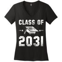 Distressed Class Of 2031 Women's V-Neck T-Shirt