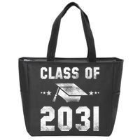 Distressed Class Of 2031 Zip Tote Bag