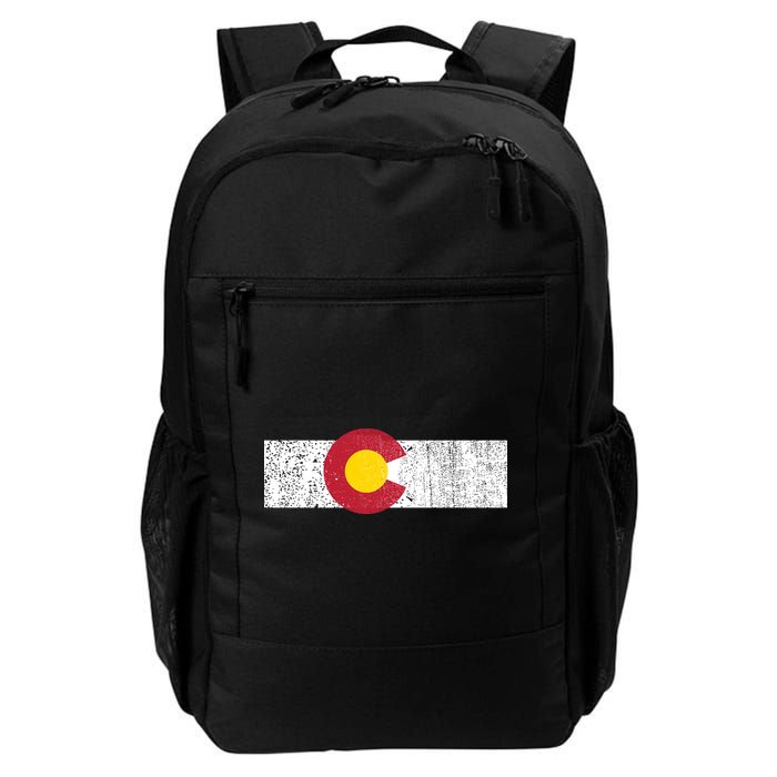 Distressed Colorado State Flag Denver Co Patriotic Backpack