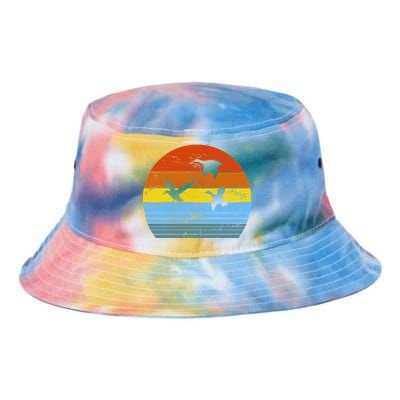 Distressed Duck Hunting Tie Dye Newport Bucket Hat