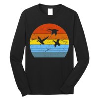 Distressed Duck Hunting Long Sleeve Shirt