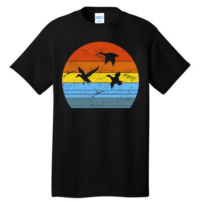 Distressed Duck Hunting Tall T-Shirt