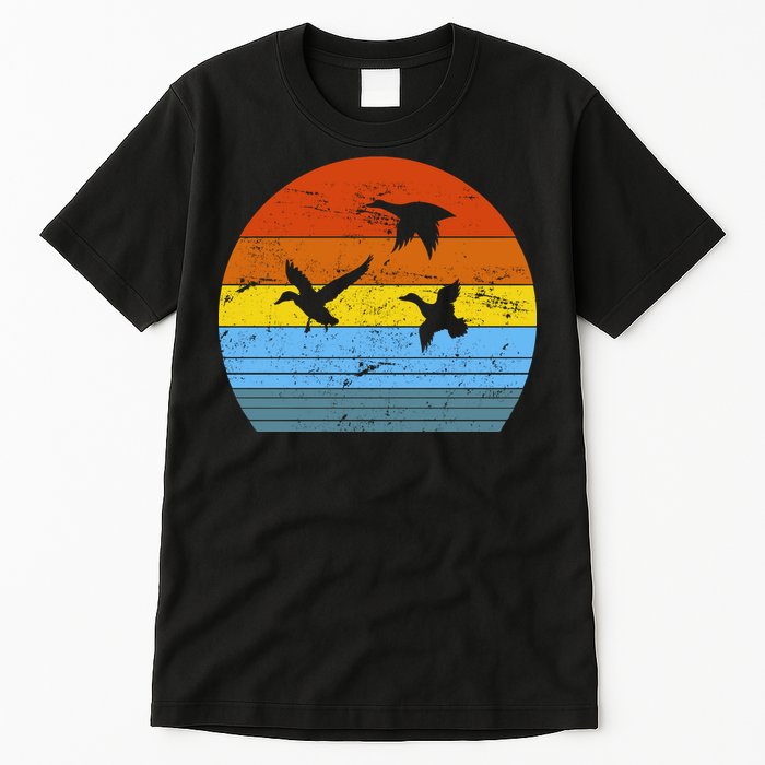 Distressed Duck Hunting Tall T-Shirt