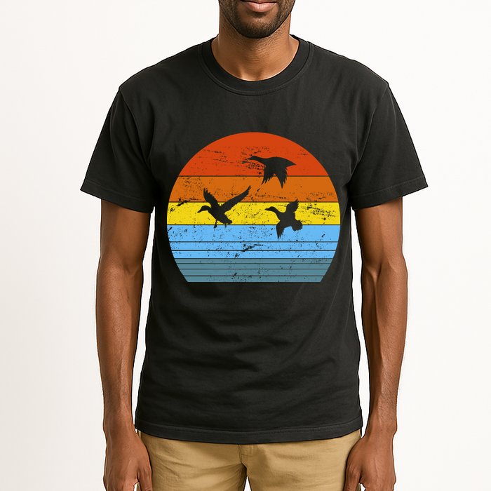 Distressed Duck Hunting Tall T-Shirt