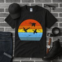 Distressed Duck Hunting Tall T-Shirt