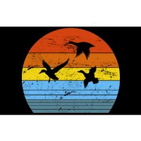 Distressed Duck Hunting Bumper Sticker