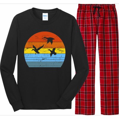 Distressed Duck Hunting Long Sleeve Pajama Set