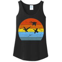 Distressed Duck Hunting Ladies Essential Tank