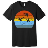 Distressed Duck Hunting Premium T-Shirt