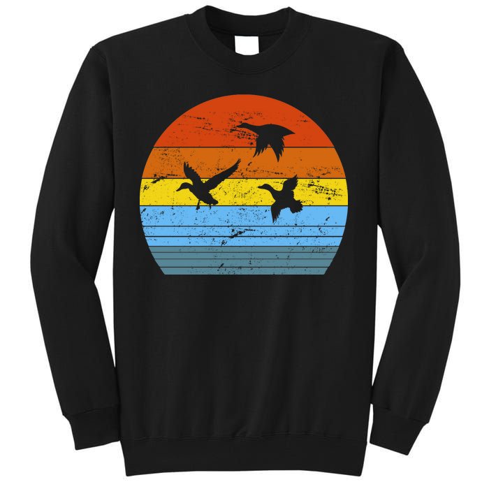 Distressed Duck Hunting Tall Sweatshirt