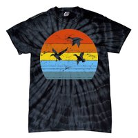 Distressed Duck Hunting Tie-Dye T-Shirt