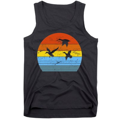 Distressed Duck Hunting Tank Top