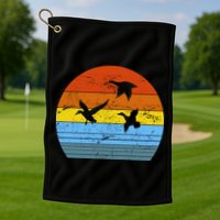 Distressed Duck Hunting Golf Towel