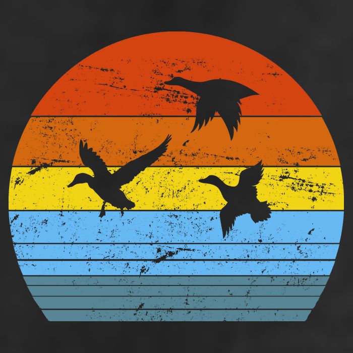 Distressed Duck Hunting Golf Towel