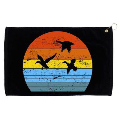 Distressed Duck Hunting Grommeted Golf Towel