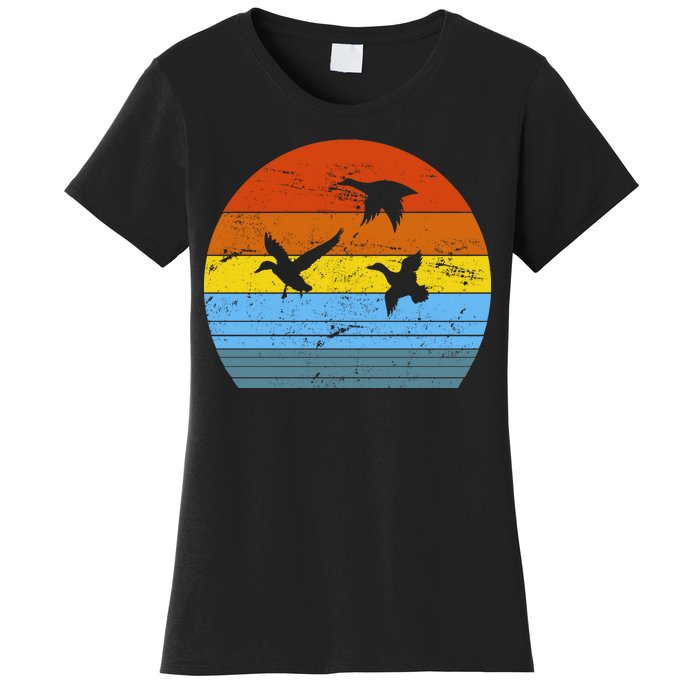 Distressed Duck Hunting Women's T-Shirt